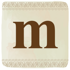 m