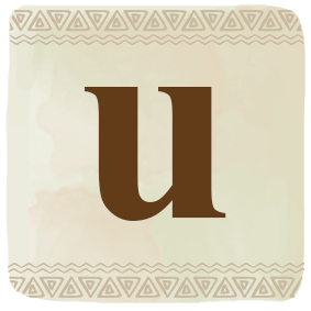 u