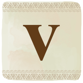 v